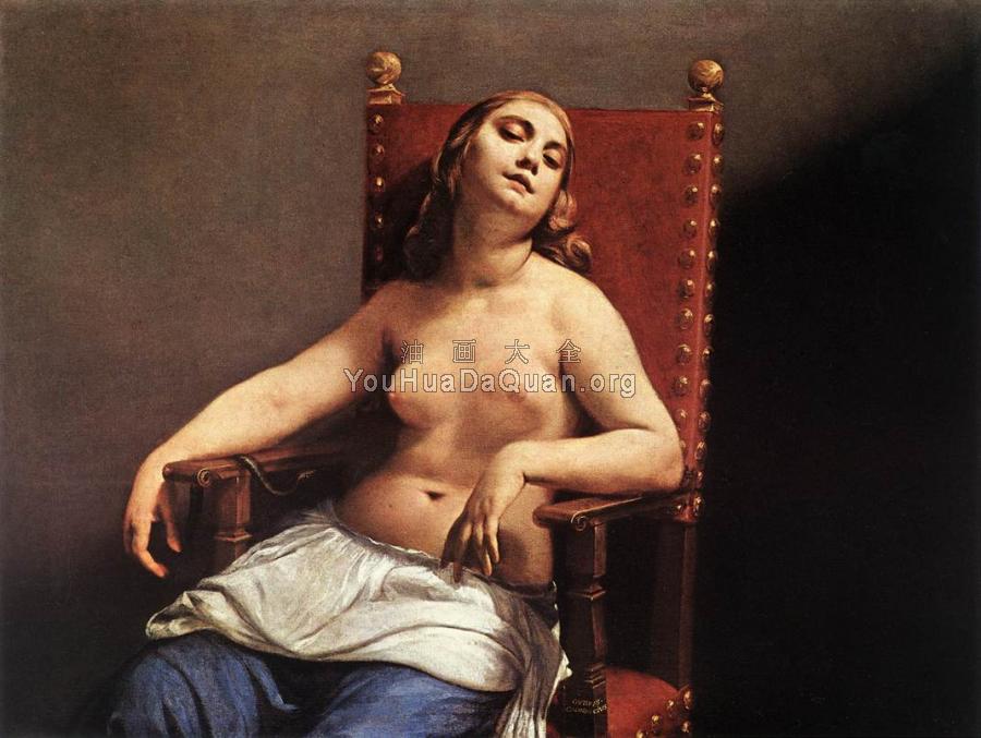 The Death of Cleopatra - 圭多·卡格纳希
